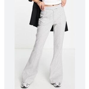 TopShop Grey Knit Trousers